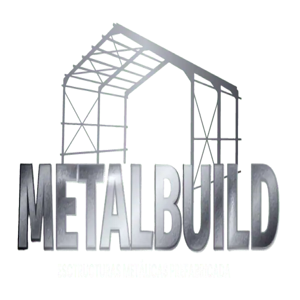 Metalbuild construction framework with metal beams and structure.
