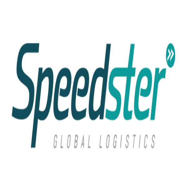 Speedster Global Logistics logo for commercial real estate.