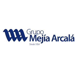 Grupo Mejía Arcalá logo for commercial real estate branding.